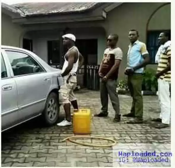So Hilarious: Nigerians Attempt to Turn Urine into Fuel to Survive Scarcity (Photo)